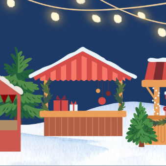 Community Holiday Market & Tree Lighting - logo